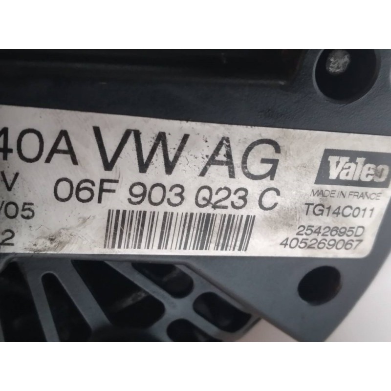 Recambio de alternador para seat leon (1p1) sport-up referencia OEM IAM 06F903023C TG14C011 VALEO - Rojo 2