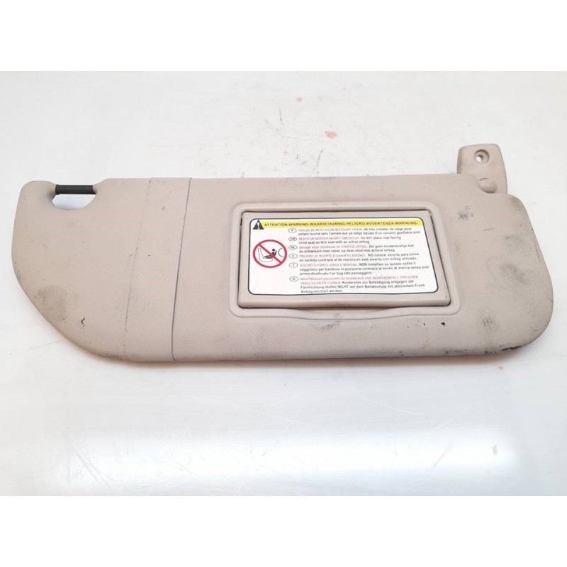 Recambio de parasol derecho para citroën c2 vtr referencia OEM IAM - Negro 4
