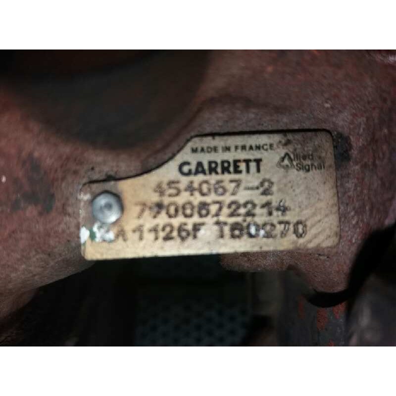Recambio de turbocompresor para renault espace (j63) 2.1 turbodiesel referencia OEM IAM 7700872214 143488 4540672 2