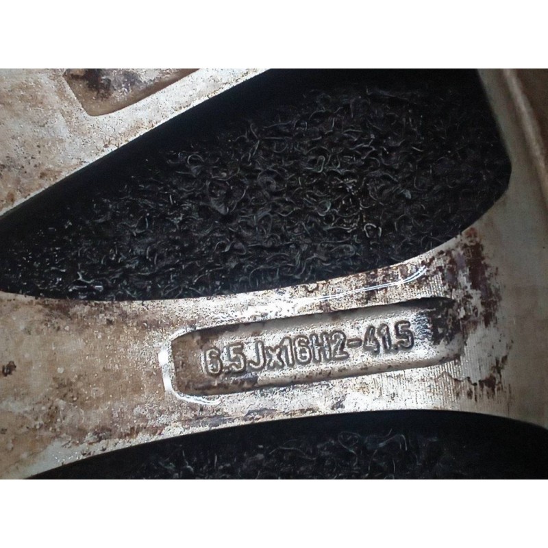 Recambio de llanta para alfa romeo 156 (116) 1.9 jtd progression referencia OEM IAM 65JX16H2415 - Negro 2