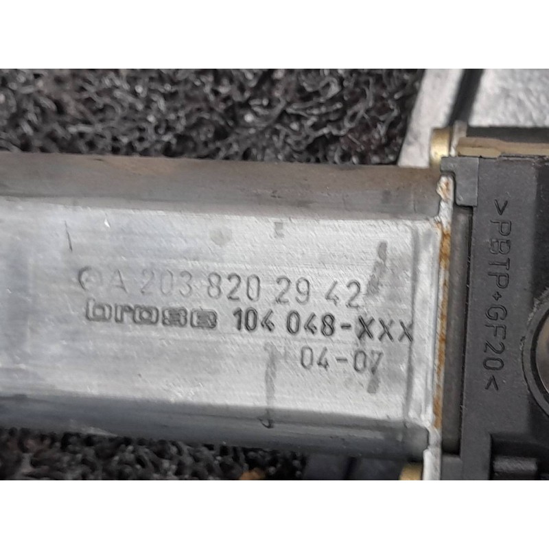 Recambio de elevalunas trasero izquierdo para mercedes-benz clase c (w203) familiar c 270 t cdi (203.216) referencia OEM IAM A20 5