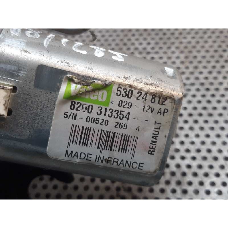 Recambio de motor limpia trasero para renault modus confort dynamique referencia OEM IAM 53024812 8200313354 VALEO 3