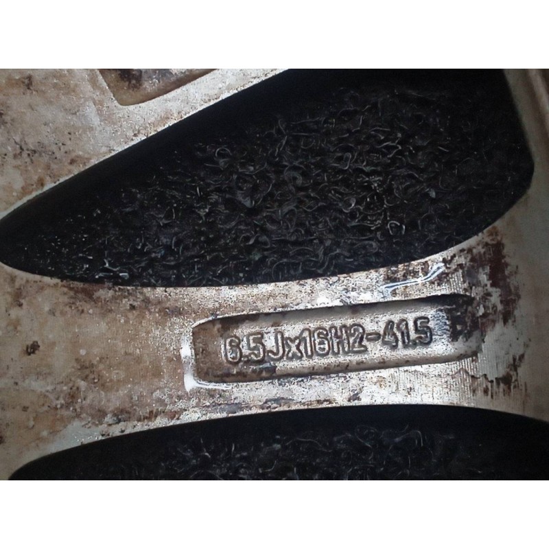 Recambio de llanta para alfa romeo 156 (116) 1.9 jtd progression referencia OEM IAM 65JX16H2415 - Negro 2