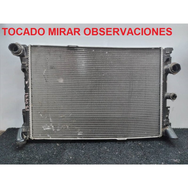 Recambio de radiador agua para mercedes-benz clase c (w204) berlina c 250 cdi blueefficiency (204.003) referencia OEM IAM A20450 - Negro