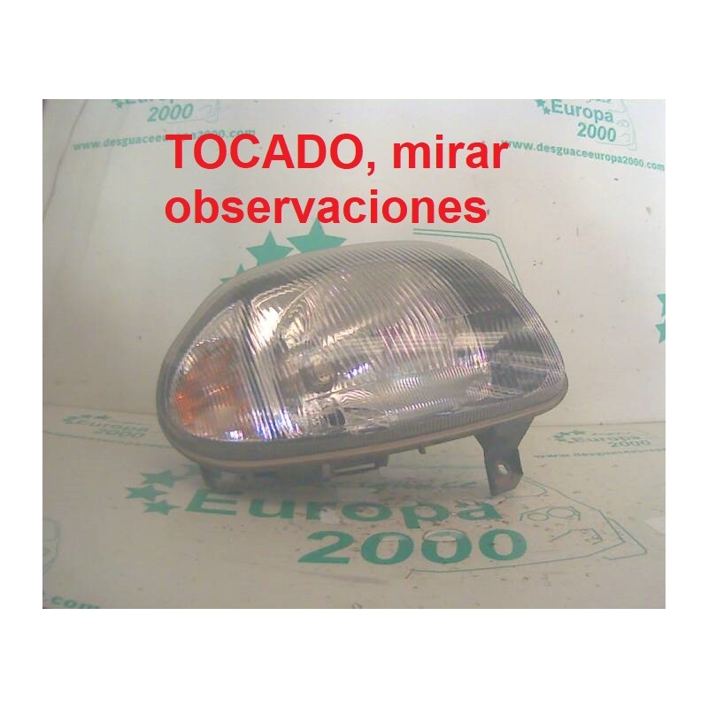 Recambio de faro derecho para renault clio ii fase i (b/cbo) 1.4 referencia OEM IAM   