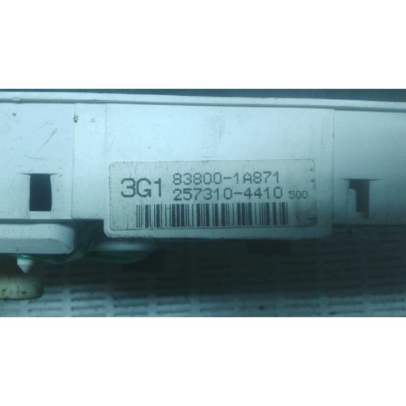 Recambio de cuadro instrumentos para toyota corolla (e11) 2.0 diesel cat referencia OEM IAM 838001A871 78137 2573104410 3