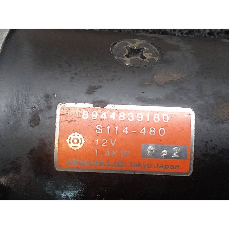 Recambio de motor arranque para opel corsa a ls referencia OEM IAM 8944839180 S114480 HITACHI - Azul 3