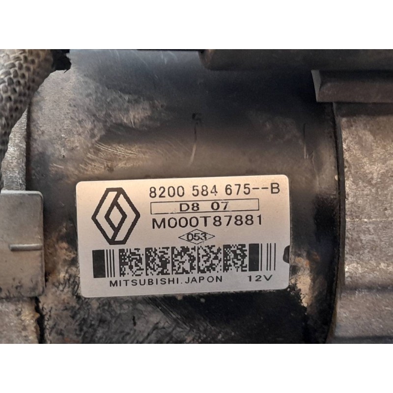 Recambio de motor arranque para renault clio iii style referencia OEM IAM 8200584675B M000T87881 3