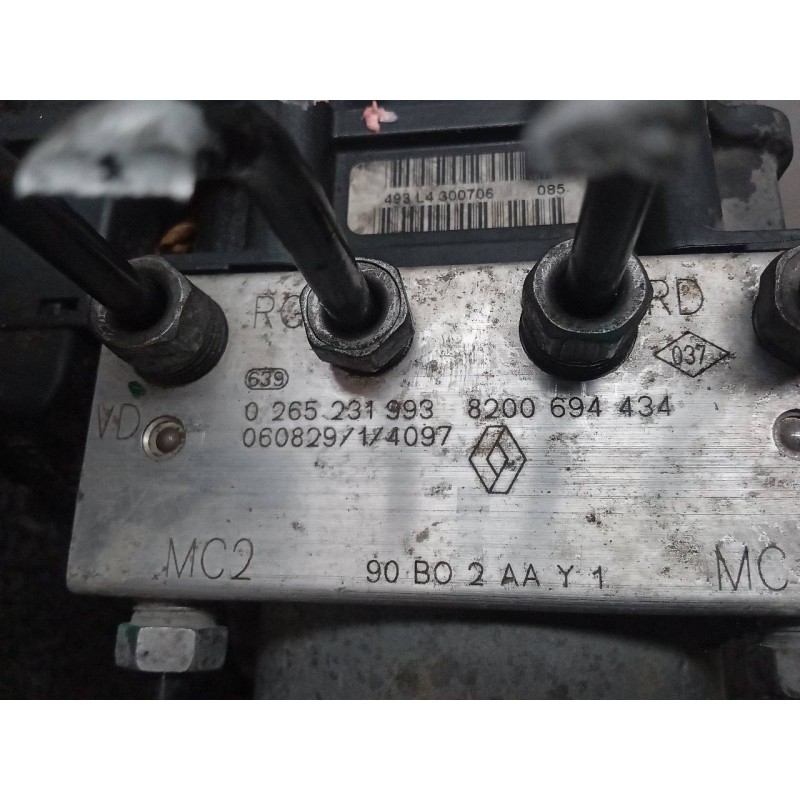 Recambio de abs para dacia logan básico referencia OEM IAM 0265231993 8200694434 - Gris 5