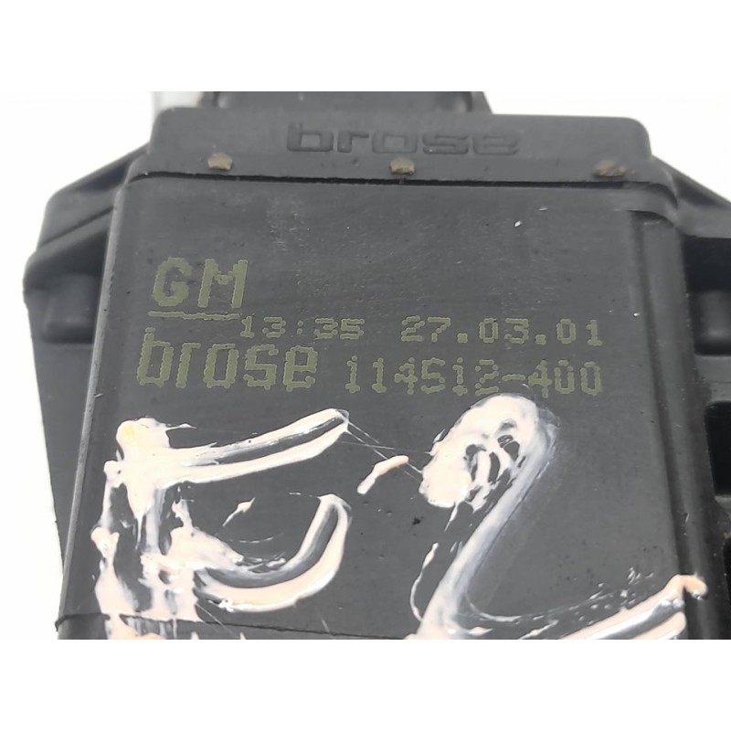 Recambio de elevalunas trasero derecho para opel vectra b berlina elegance referencia OEM IAM 114512400 90520230 2