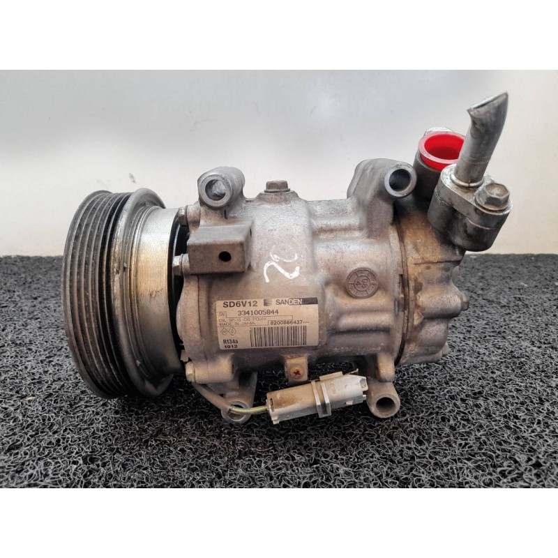 Recambio de compresor aire acondicionado para renault clio iii style referencia OEM IAM 8200866437 3341005844 1912