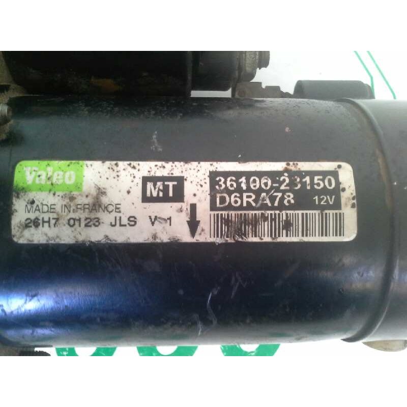Recambio de motor arranque para hyundai coupe (j2) referencia OEM IAM  VALEO / D6RA78 3610023150 2