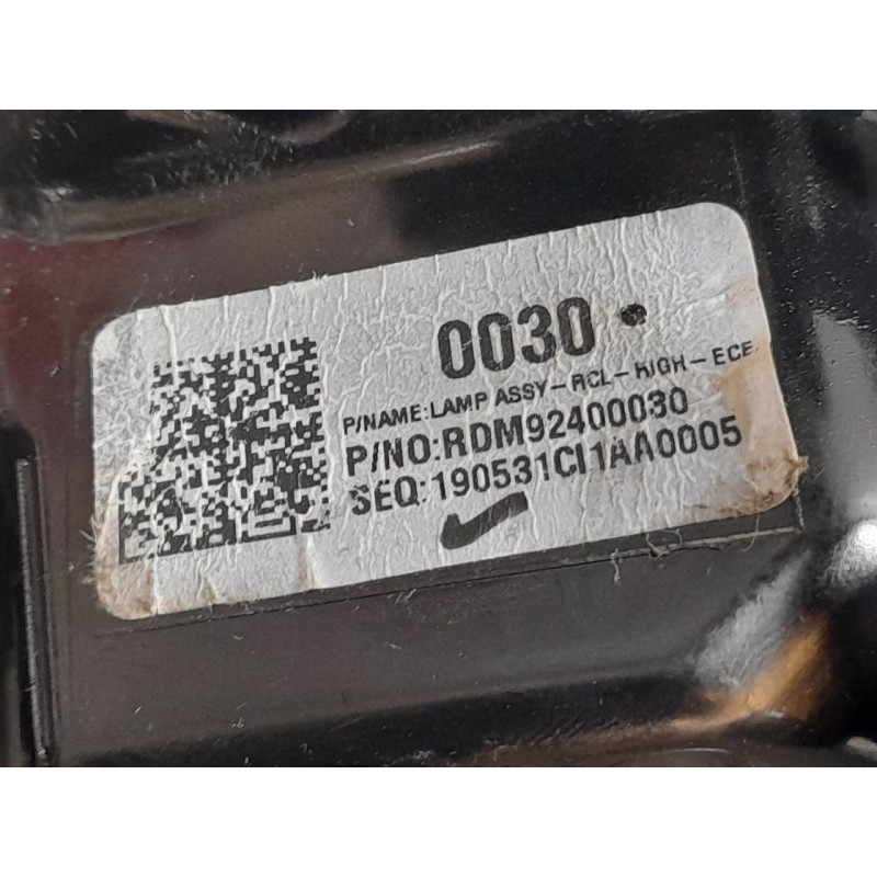 Recambio de piloto trasero izquierdo para mazda cx-30 selection 2wd referencia OEM IAM RDM92400030 2