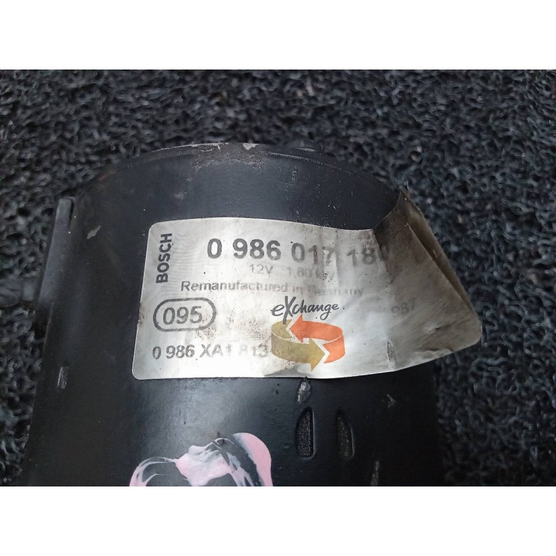 Recambio de motor arranque para bmw serie 3 berlina (e36) 1.7 turbodiesel cat referencia OEM IAM 0986017180 - Blanco 3