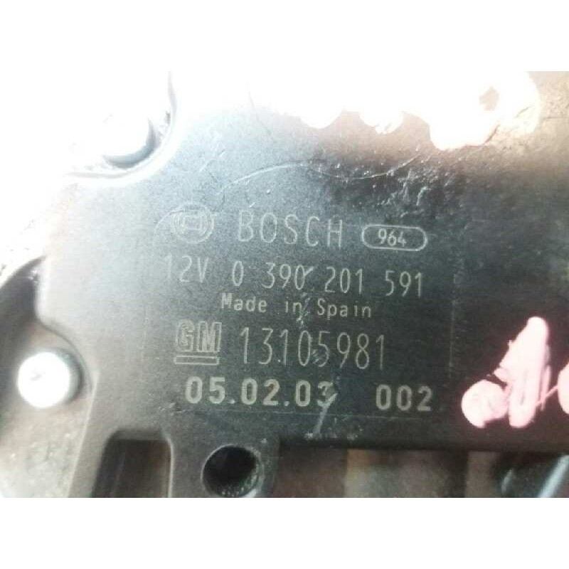 Recambio de motor limpia trasero para opel astra h berlina 1.7 16v cdti cat (z 17 dtl / lrb) referencia OEM IAM 0390201591 13105 - Azul 4
