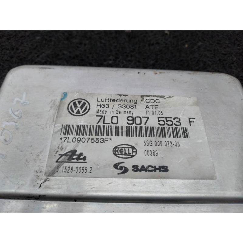 Recambio de centralita suspension para volkswagen touareg (7la) tdi v10 referencia OEM IAM 7L0907553F 5SG00907303 15152800652 - Gris 2