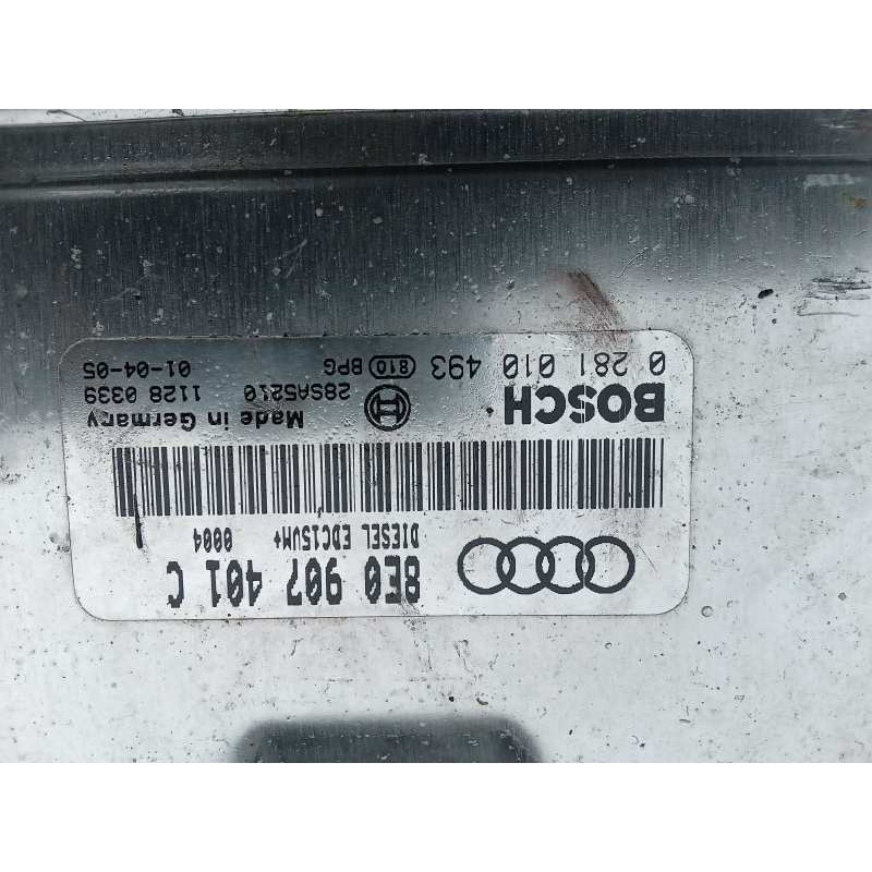 Recambio de centralita motor uce para audi a4 berlina (8e) 2.5 v6 24v tdi referencia OEM IAM 0281010493 8E0907401C - Negro 3