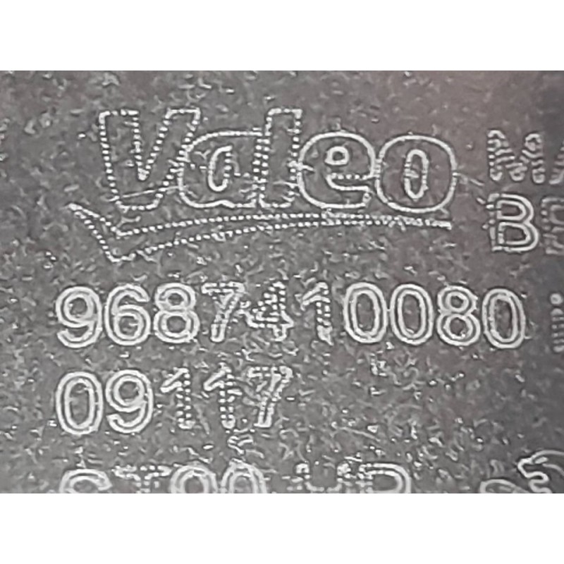 Recambio de faro antiniebla izquierdo para opel vivaro furgón l express referencia OEM IAM 9687410080  VALEO - Blanco 2