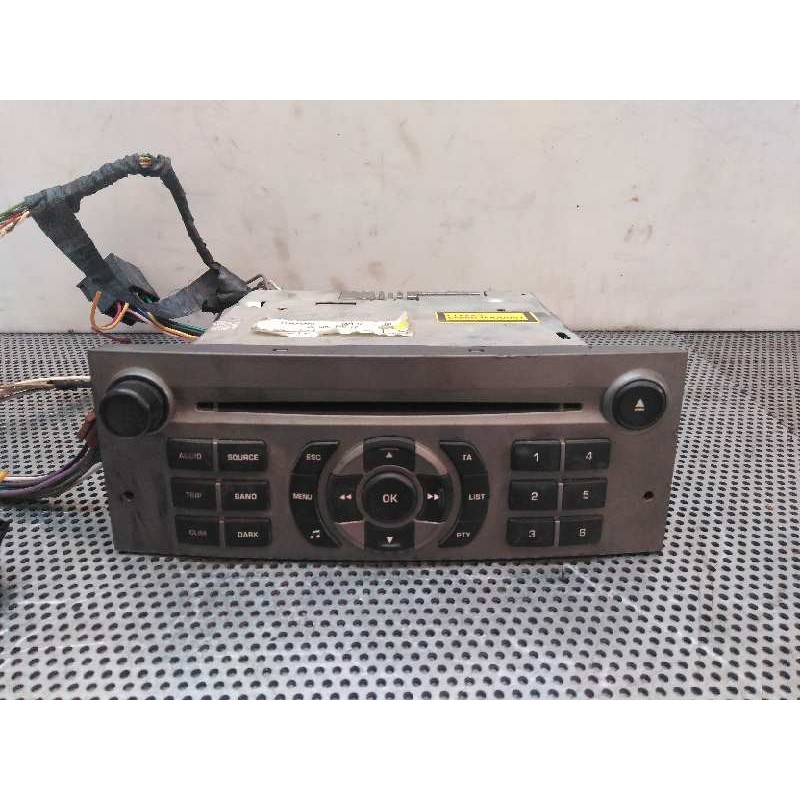 Recambio de sistema audio / radio cd para citroën c5 berlina 2.0 hdi cat (rhr / dw10bted4) referencia OEM IAM 9650574977  BLAUPU