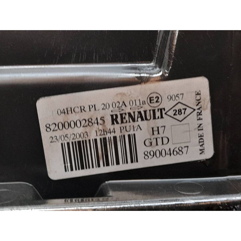 Recambio de faro izquierdo para renault laguna ii (bg0) expression referencia OEM IAM 8200002845 - Gris 6