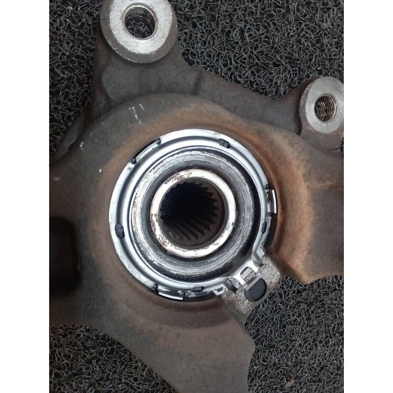 Recambio de mangueta delantera derecha para dacia logan básico referencia OEM IAM - Gris 3