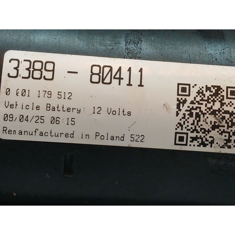 Recambio de motor arranque para audi a1 sportback (gba) 25 tfsi referencia OEM IAM 338980411 0001179512 - Blanco 2