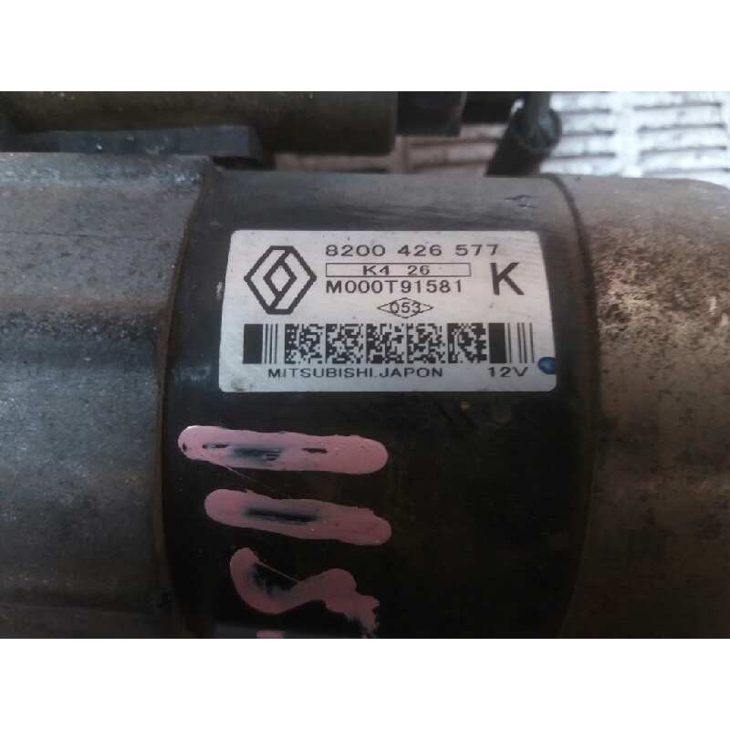Recambio de motor arranque para renault clio ii fase ii (b/cb0) 1.5 dci diesel referencia OEM IAM 8200426577 M000T91581 - Azul 2
