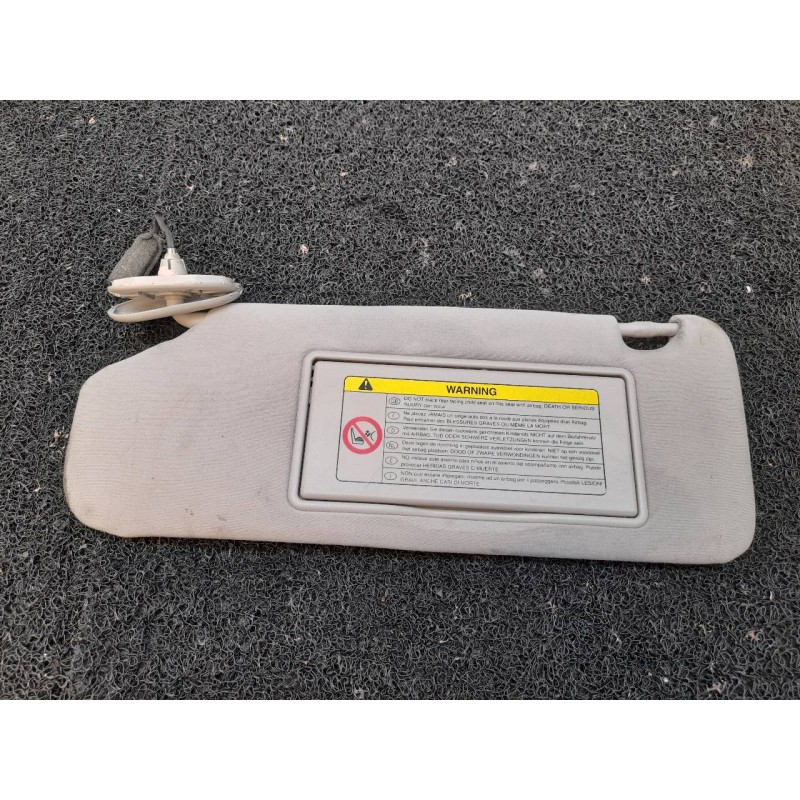 Recambio de parasol izquierdo para toyota avensis berlina (t25) 2.2 d-4d executive berlina (5-ptas.) referencia OEM IAM   