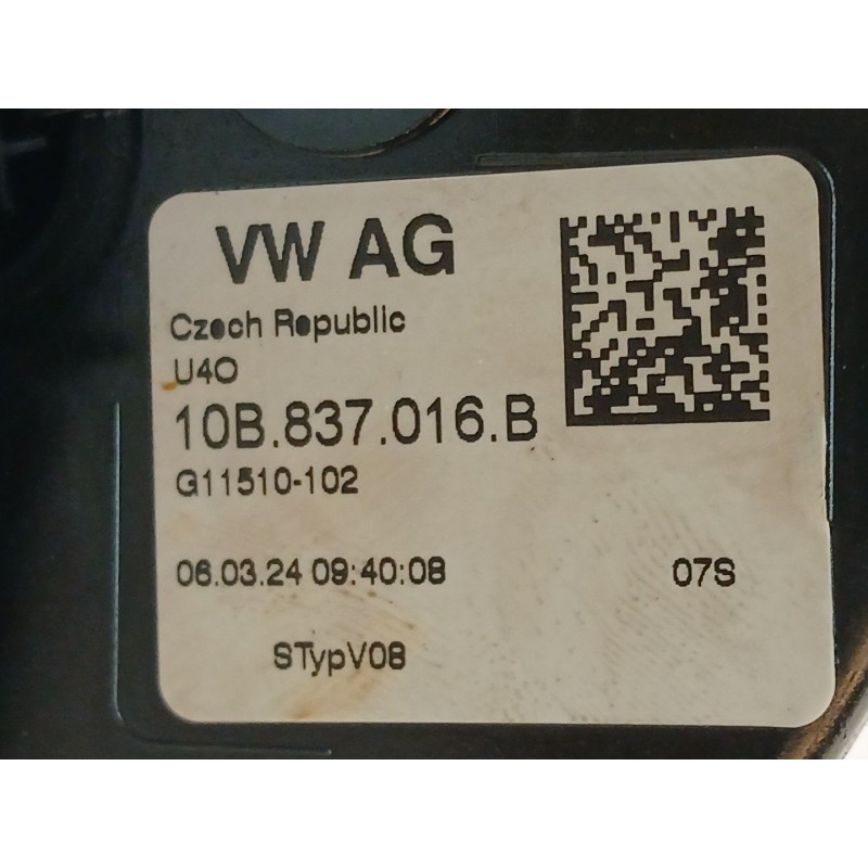 Recambio de cerradura puerta delantera derecha para volkswagen taigo (cs1) 1.0 tsi referencia OEM IAM 10B837016B - Blanco 2