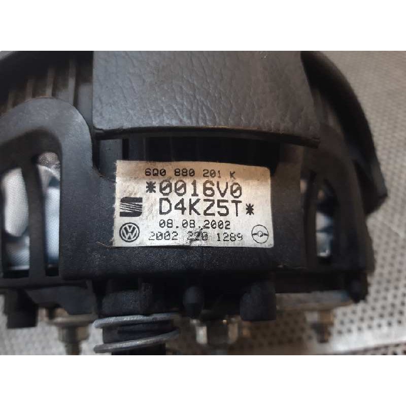 Recambio de airbag delantero izquierdo para volkswagen polo (9n1) highline referencia OEM IAM 6Q0880201K 0016V0D4KZ5T - Negro 2