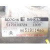 Recambio de compresor aire acondicionado para citroën c4 grand picasso sx referencia OEM IAM 9651911480 SANDEN 