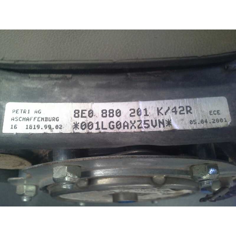 Recambio de kit airbag para audi a4 berlina (8e) 2.5 v6 24v tdi referencia OEM IAM IZQUIERDO: 8E0880201K CENTRALITA: 8E0959655 D - Negro 3