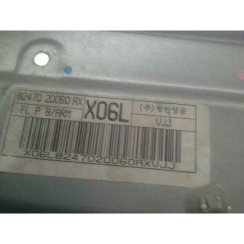 Recambio de elevalunas delantero izquierdo para hyundai elantra (xd) 2.0 cat referencia OEM IAM 8247020060AX - Gris 3
