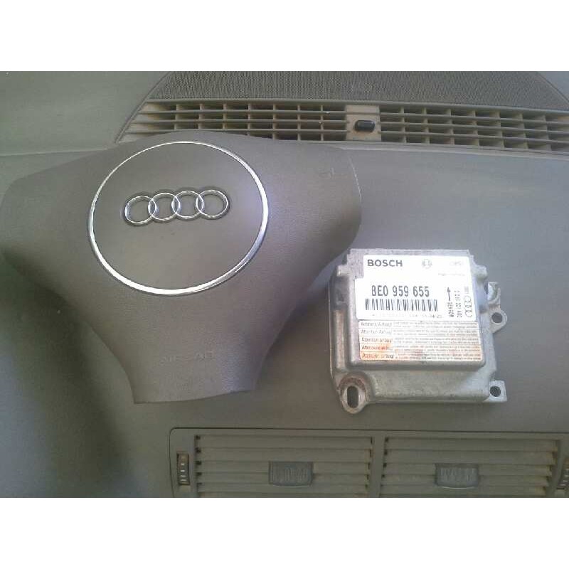 Recambio de kit airbag para audi a4 berlina (8e) 2.5 v6 24v tdi referencia OEM IAM IZQUIERDO: 8E0880201K CENTRALITA: 8E0959655 D - Negro 5