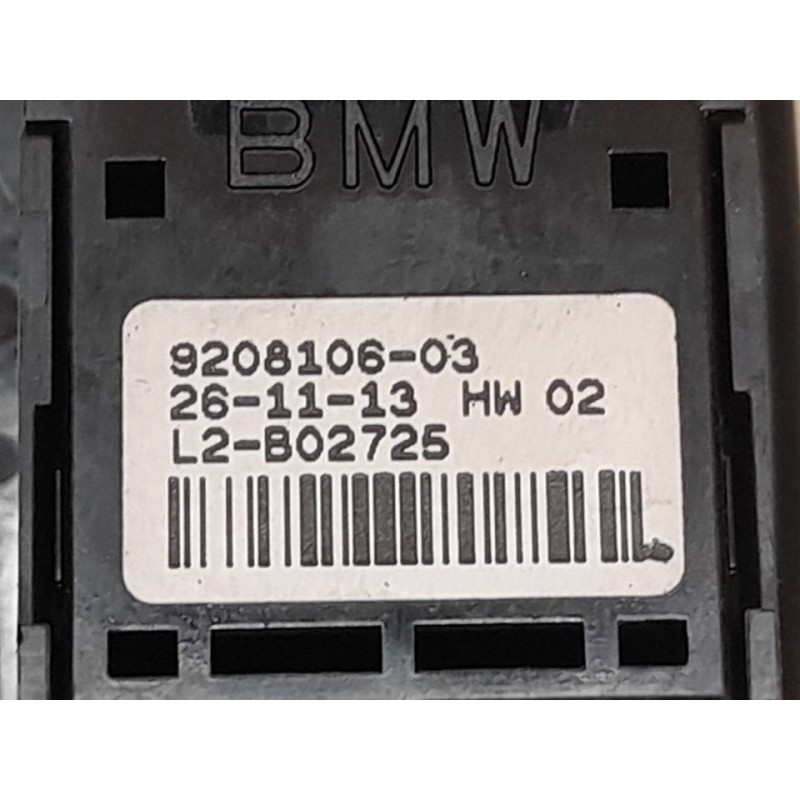 Recambio de mando elevalunas trasero izquierdo para bmw serie 3 lim. (f30) 318d referencia OEM IAM 920810603 - Gris 2