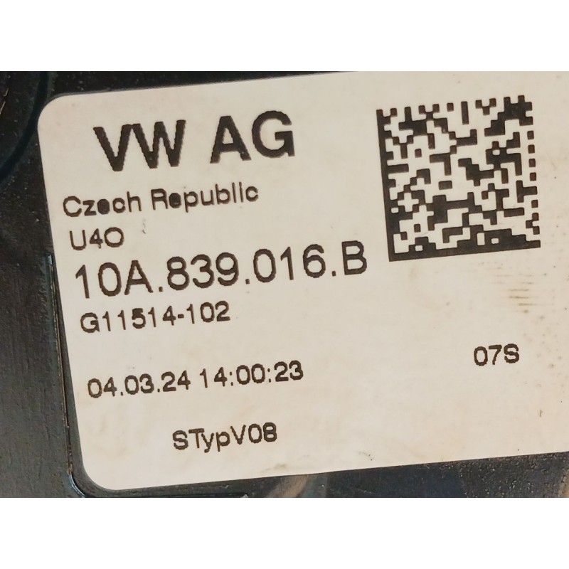 Recambio de cerradura puerta trasera derecha para volkswagen taigo (cs1) 1.0 tsi referencia OEM IAM 10A839016B - Blanco 2
