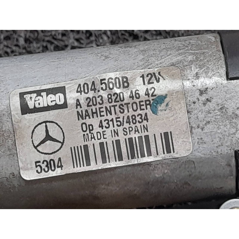 Recambio de motor limpia trasero para mercedes-benz clase c (w203) familiar c 270 t cdi (203.216) referencia OEM IAM A2038204642 3