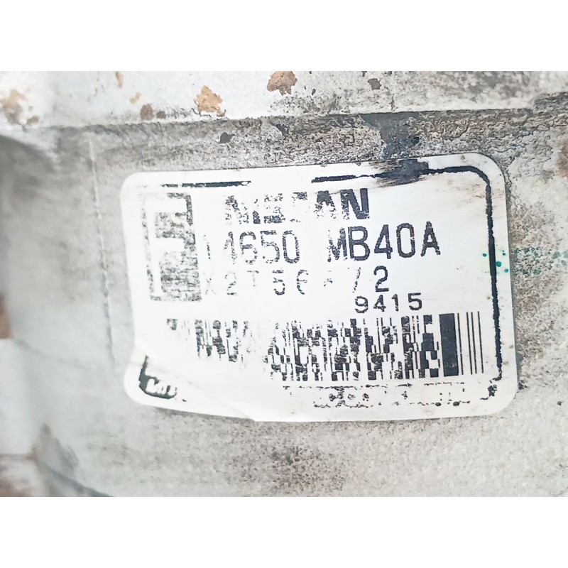 Recambio de depresor freno / bomba vacio para nissan cabstar 09.06 cabstar 35.xx cabina simple cabina individual referencia OEM - Blanco 2