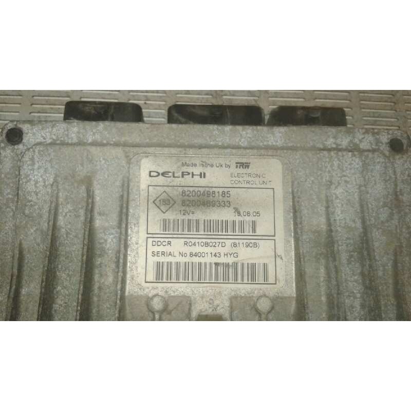 Recambio de centralita motor uce para renault clio ii fase ii (b/cb0) 1.5 dci diesel referencia OEM IAM 8200498185 8200469333 R0 - Blanco 4
