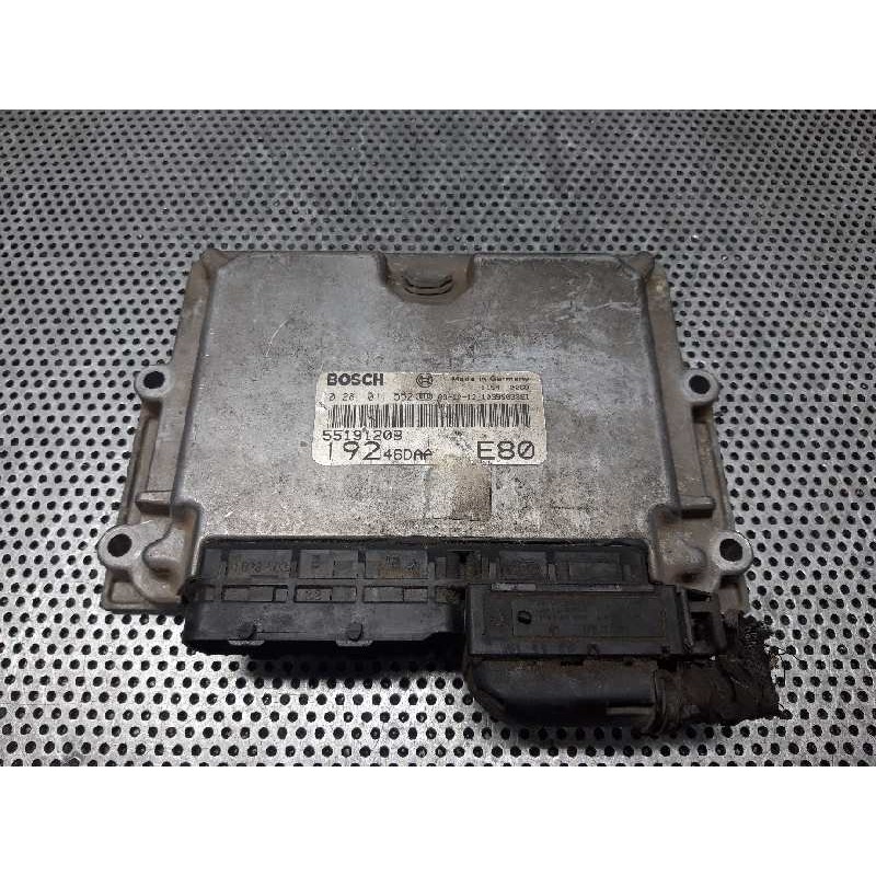 Recambio de centralita motor uce para fiat stilo (192) 1.9 jtd cat referencia OEM IAM 0281011552 55191208 