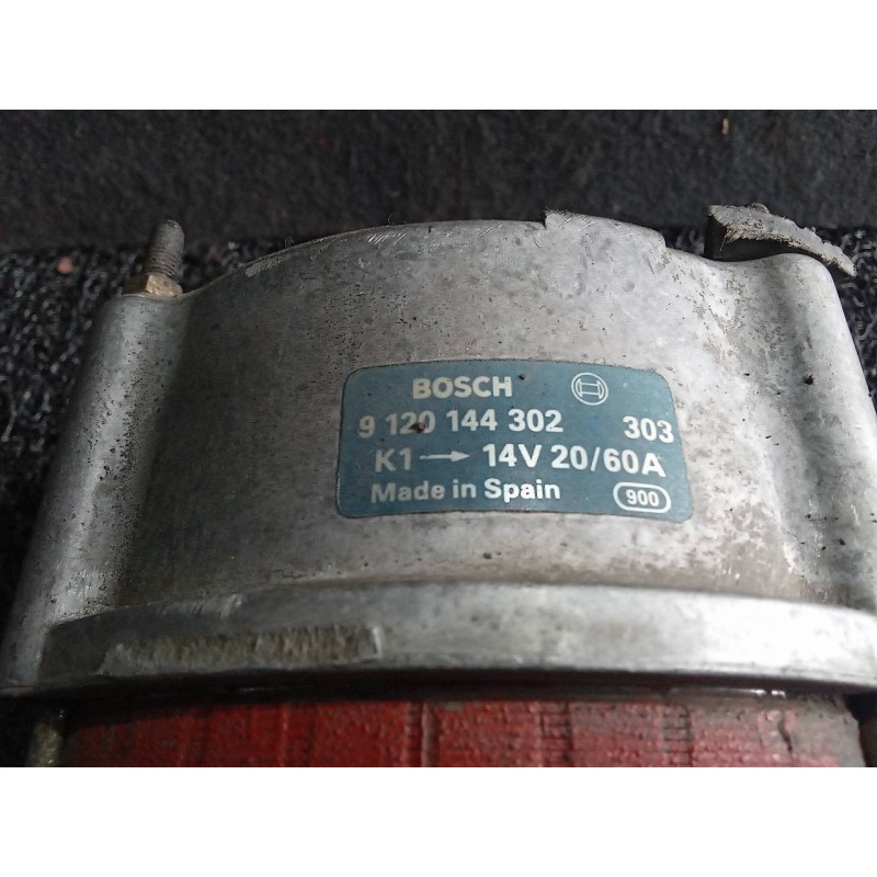 Recambio de alternador para renault clio i fase i+ii (b/c57) 1.2 referencia OEM IAM 9120144302  BOSCH 4