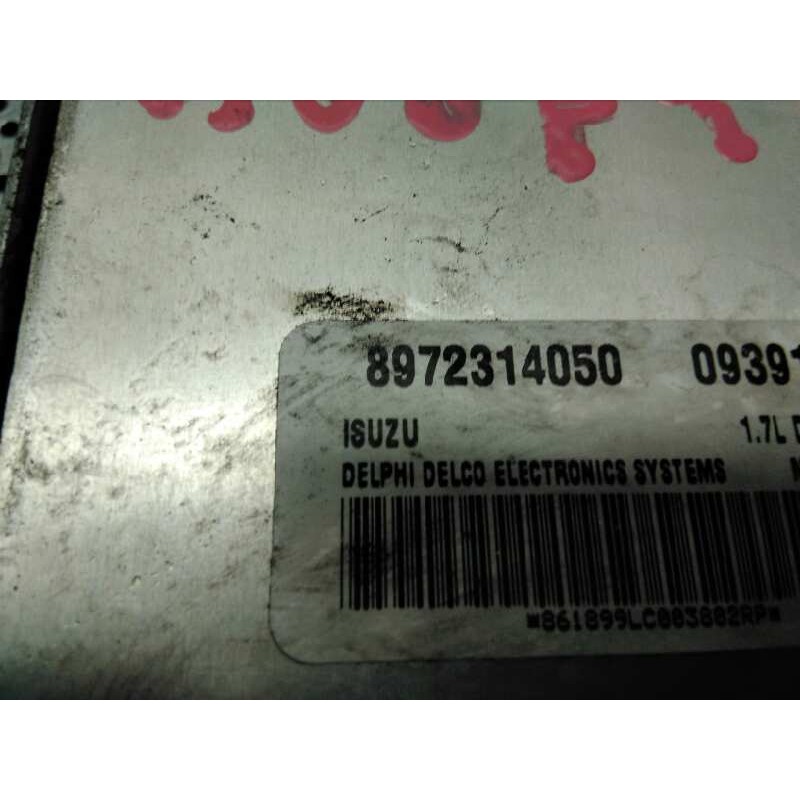 Recambio de centralita motor uce para opel astra g berlina comfort referencia OEM IAM 8972314050 09391899 - Azul 2