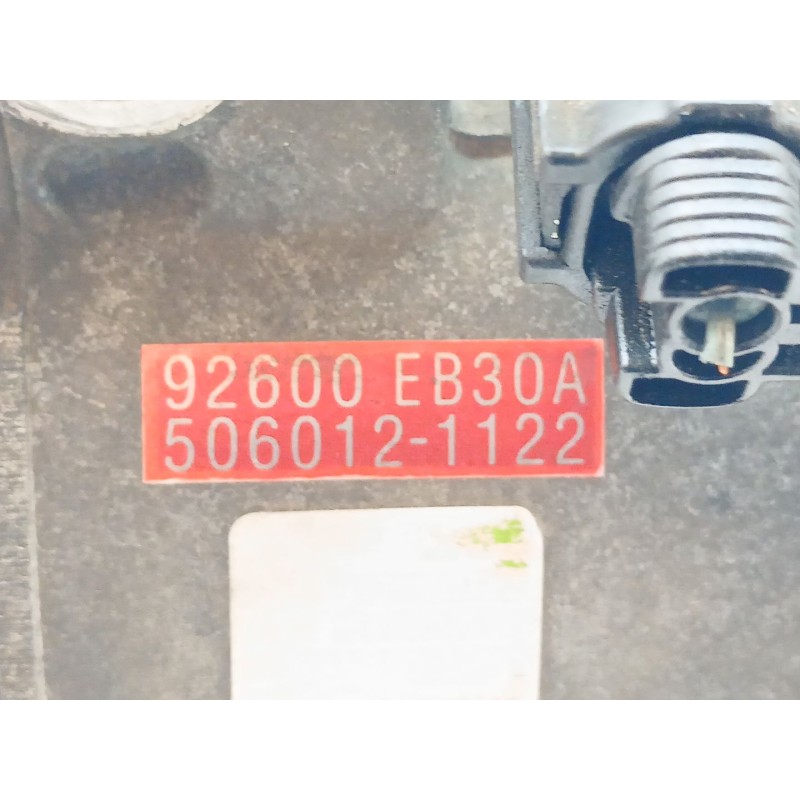 Recambio de compresor aire acondicionado para nissan cabstar 09.06 cabstar 35.xx cabina simple cabina individual referencia OEM - Blanco 2
