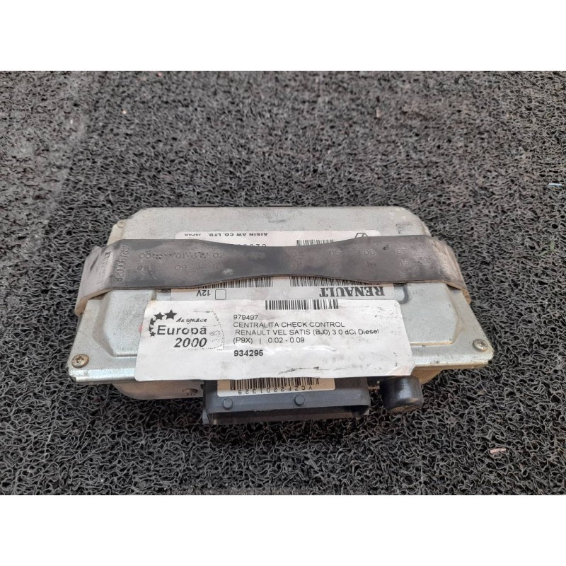 Recambio de centralita cambio automatico para renault vel satis (bj0) 3.0 dci diesel (p9x) referencia OEM IAM 8200210168 8200120
