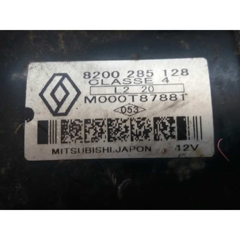 Recambio de motor arranque para renault megane ii berlina 5p authentique referencia OEM IAM 8200285128 M000T87881 - Rojo 4
