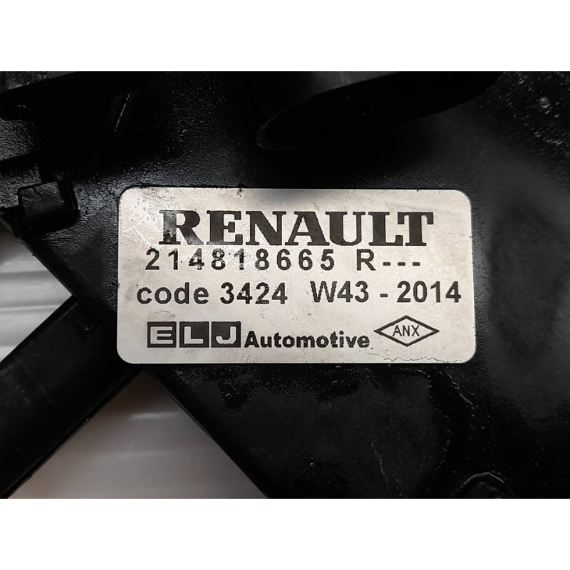 Recambio de electroventilador para dacia dokker ambiance referencia OEM IAM 214818665R - Blanco 4