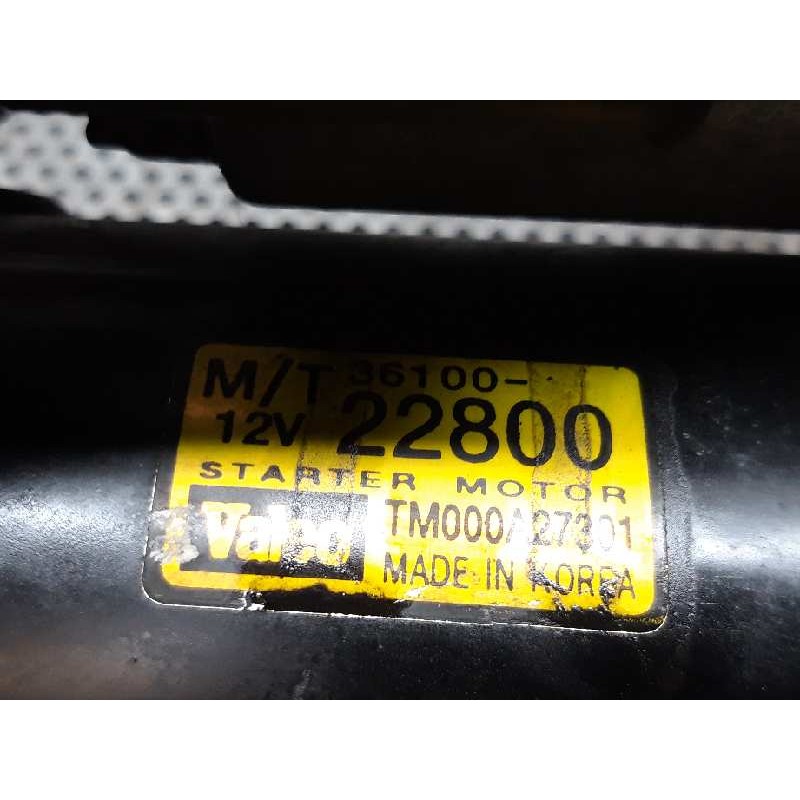 Recambio de motor arranque para hyundai accent (lc) gl 4p referencia OEM IAM 3610022800 TM000A27301 - Azul 6