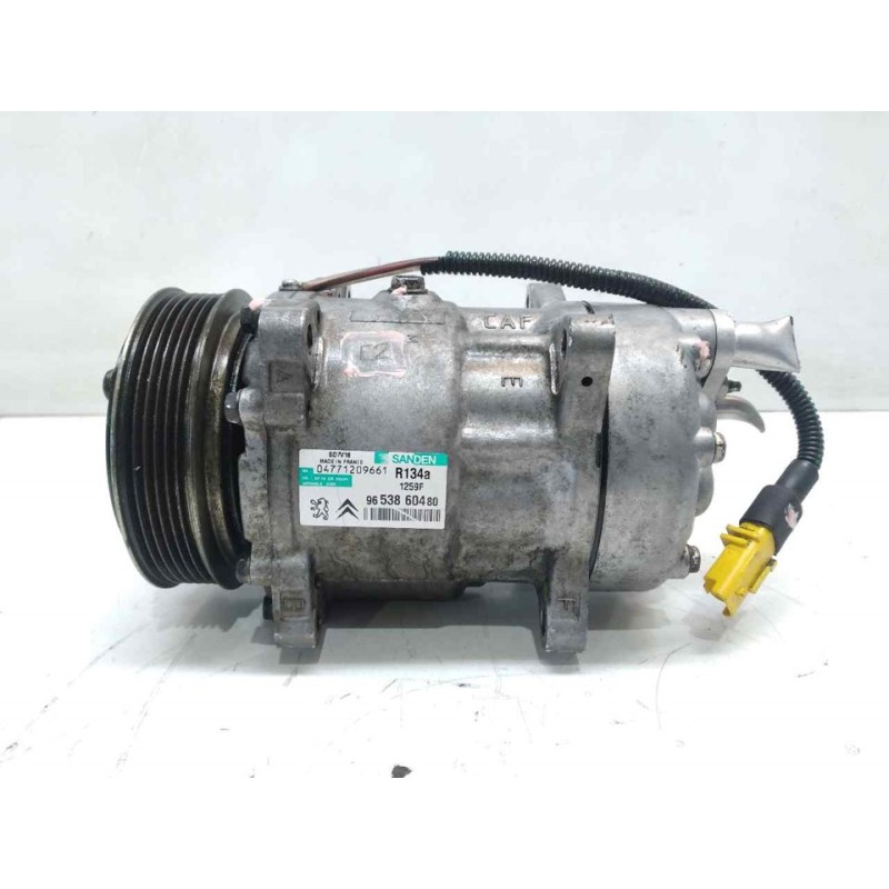 Recambio de compresor aire acondicionado para fiat scudo (222) 2.0 16v jtd sx kombi (5 sitze) referencia OEM IAM 9653860480  SAN