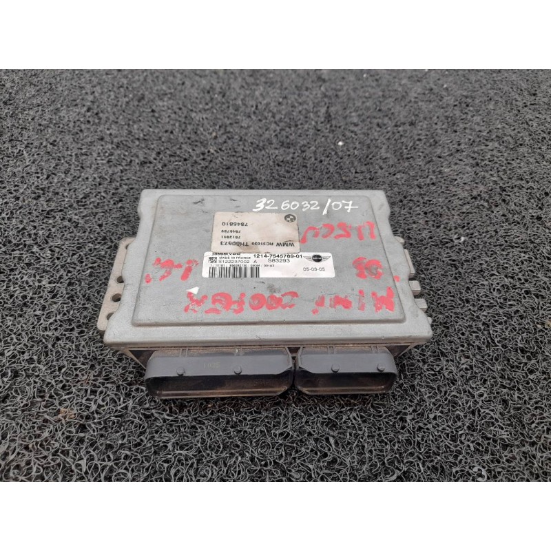 Recambio de centralita motor uce para bmw mini (r50,r53) 1.6 16v cat referencia OEM IAM 1214754578901 S122237002 SIEMENS