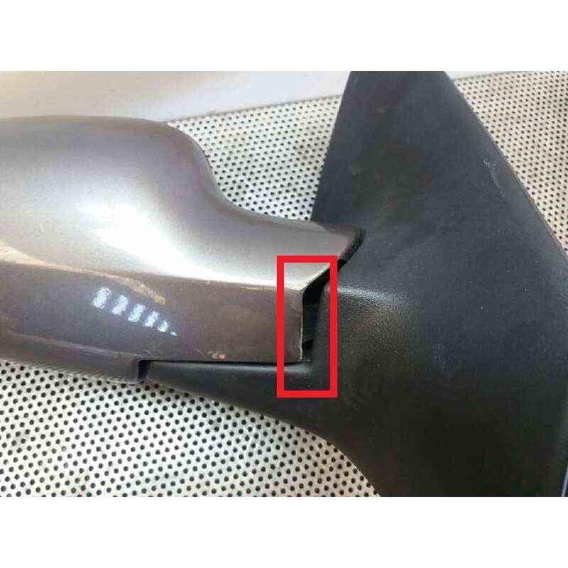 Recambio de retrovisor derecho para renault megane ii berlina 5p confort authentique referencia OEM IAM - Gris 5